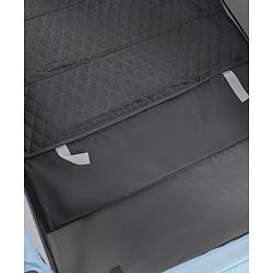 Babyhug Amaze Playpen cum Travel Cot with Mattress & Mosquito Net - Navy Blue| Easy Assembly| Compact Fold| Mesh Sides| Zipper Opening for Fun-play| Storage cum Carry Bag| Wheels with Lock