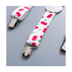 Babyhug Bow and Suspender Set - Multicolor