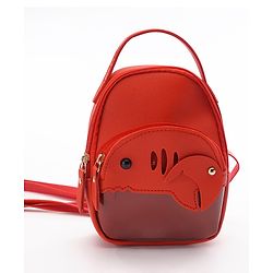 Babyhug Fashion Backpack Animal Design - Pink Red