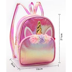 Babyhug Fashion Backpack Free Size - Pink