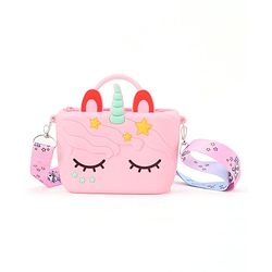 Babyhug Sling Bag Unicorn Design - Pink