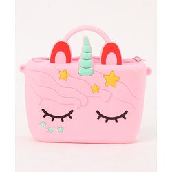 Babyhug Sling Bag Unicorn Design - Pink