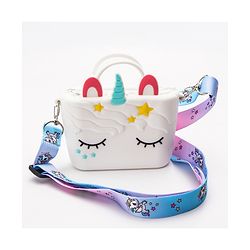 Babyhug Sling Bag Unicorn Design - White