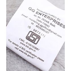 Babyhug Plush Teddy Bear Soft Toy with Muffler for Kids|Huggable Stuffed Bear|Enhances Imagination & Emotional Growth|Perfect for Snuggles, Playtime & Gifting|BIS Certified|Height-40 cm|Grey