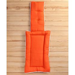 Babyhug Premium Muslin Sleeping Bag Racoon Print - Orange