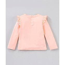 Babyhug Cotton Knit Full Sleeves T-Shirts Disney's Minnie & Daisy Printed Pack of 2 - Multicolour