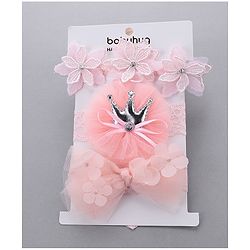 Babyhug Free Size Head Band Set of 3 - Multicolour