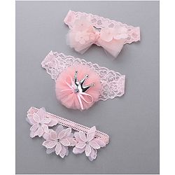 Babyhug Free Size Head Band Set of 3 - Multicolour