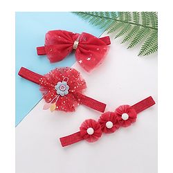 Babyhug Free Size Head Band Set of 3 - Multicolour