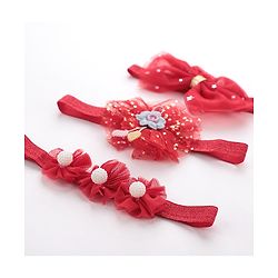 Babyhug Free Size Head Band Set of 3 - Multicolour