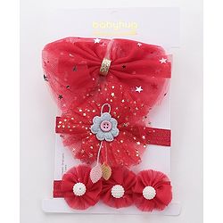 Babyhug Free Size Head Band Set of 3 - Multicolour