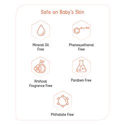 Babyhug Advanced Sensitive Peach Milk Body Lotion Extra Nourishing Formula For Sensitive Baby Skin - 50 ml