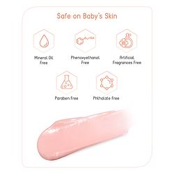 Babyhug Advanced Sensitive Peach Milk Butter - 100 g, For Sensitive Face and Body, Light Cream Texture
