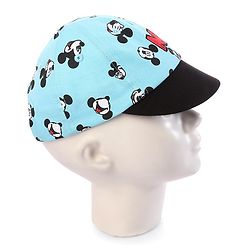 Babyhug Baby Cap Mickey Mouse Print Blue - Diameter 15.5 cm