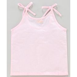 Babyhug 100 % Cotton Sleeveless Jhablas Pack of 3- Pink