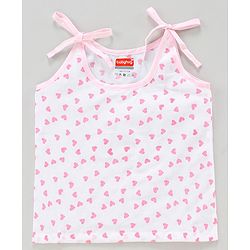 Babyhug 100 % Cotton Sleeveless Jhablas Pack of 3- Pink