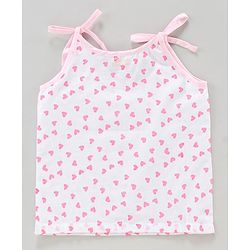 Babyhug 100 % Cotton Sleeveless Jhablas Pack of 3- Pink