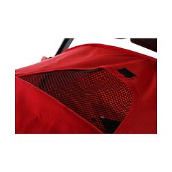 Babyhug Wander Buddy Stroller With Rear Parent Utility Box With Cup Holder - Red