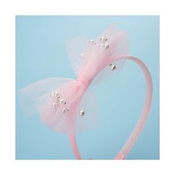 Babyhug Hair Accessories  Free Size Combo Pack Of 3 - Light Pink