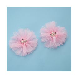 Babyhug Hair Accessories  Free Size Combo Pack Of 3 - Light Pink