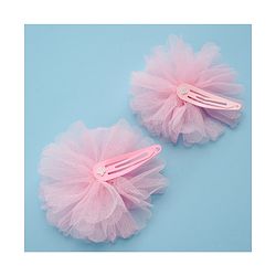 Babyhug Hair Accessories  Free Size Combo Pack Of 3 - Light Pink
