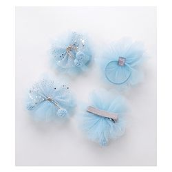 Babyhug Hair Accessories Combo Pack of 5 - Blue
