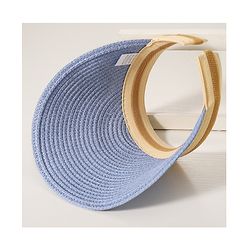 Babyhug Mango Embroidered Straw Hat - Blue