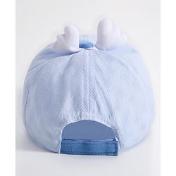 Babyhug Duck Embroided Baseball Cap - Blue
