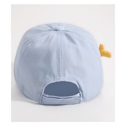 Babyhug Seal Embroided Baseball Cap - Blue