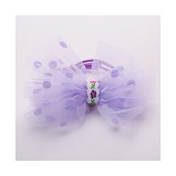 Babyhug Free Size Hair Accessories Combo with Stone & Pearl Applique - Purple