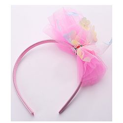 Babyhug Hair Accessories Sets Free Size Combo Pack Of 3 - Pink