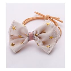 Babyhug Hair Accessories  Free Size Combo Pack Of 5 - White