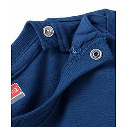 Babyhug Half Sleeves Tees Pack of 3 - Light & Dark Blue Multicolour