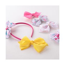 Babyhug Free Size Hair Accessories Set of 6 - Multioclour