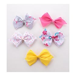 Babyhug Free Size Hair Accessories Set of 6 - Multioclour