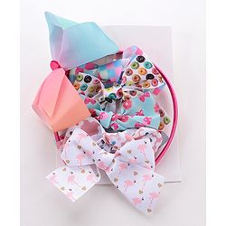 Babyhug Free Size Hair Accessories Set of 6 - Multioclour
