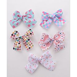 Babyhug Free Size Hair Accessories Set of 6 - Multioclour