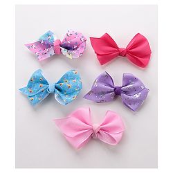 Babyhug Free Size Hair Accessories Set of 6 - Multioclour