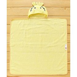 Babyhug Hooded Towel - Yellow