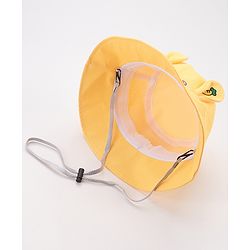 Babyhug Bucket Hats Free Size - Yellow