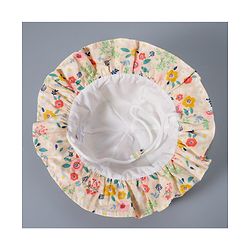Babyhug Bucket Hats Free Size - White