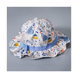 Babyhug Bucket Hats Free Size - White