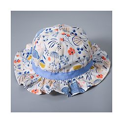 Babyhug Bucket Hats Free Size - White