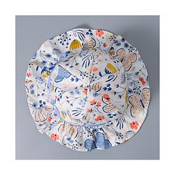 Babyhug Bucket Hats Free Size - White