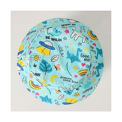 Babyhug Bucket Hats Free Size - Blue