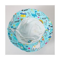 Babyhug Bucket Hats Free Size - Blue