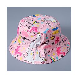 Babyhug Bucket Hats Free Size - Pink