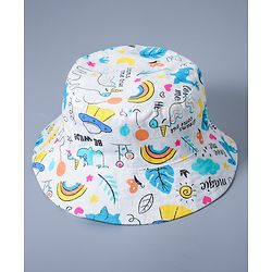 Babyhug Bucket Hats Free Size - Multicolour