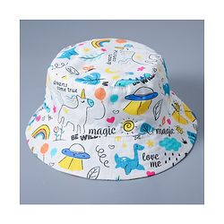 Babyhug Bucket Hats Free Size - Multicolour
