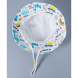 Babyhug Bucket Hats Free Size - Multicolour